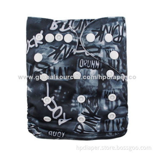 Modern cloth nappies, 3-layer ultra-absorbent microfiber insert